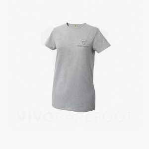 Camiseta Vivobarefoot Rapanui Deporte Hombre Grises | MX273ZD