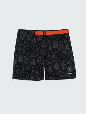 Short Vivobarefoot Finisterre Deporte Hombre Negros | MX283PV