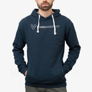 Sudadera con Capucha Vivobarefoot Rapanui Hombre Azul Marino | MX278UK