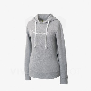 Sudadera con Capucha Vivobarefoot Rapanui Deporte Hombre Grises | MX270CP