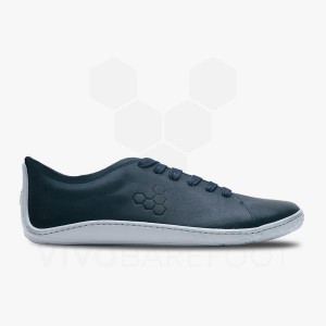 Tenis Lifestyle Vivobarefoot Addis Hombre Azul Marino | MX314KW