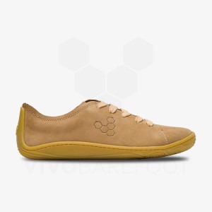 Tenis Lifestyle Vivobarefoot Addis Mujer Beige Marrom | MX140CP