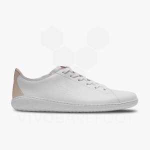 Tenis Lifestyle Vivobarefoot Geo Court III Mujer Blancos Rosas | MX146WH