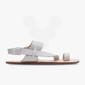 Tenis Lifestyle Vivobarefoot Opanka Sandal Mujer Blancos | MX133JE