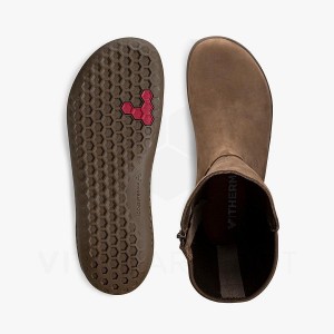 Tenis Lifestyle Vivobarefoot Ryder II Mujer Cafes | MX116AS