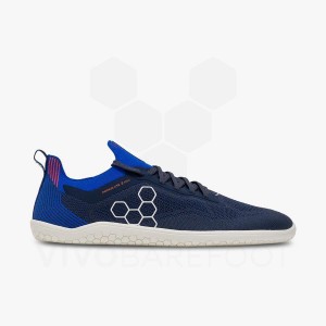 Tenis Para Correr En Carretera Vivobarefoot Primus Lite Knit Hombre Azul Marino | MX389NN