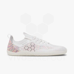 Tenis Para Correr En Carretera Vivobarefoot Primus Lite Knit Hombre Blancos | MX385RX