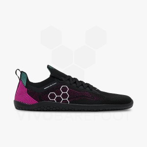 Tenis Para Correr En Carretera Vivobarefoot Primus Lite Knit Hombre Obsidian Rosas | MX382UK