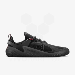 Tenis Para Correr En Carretera Vivobarefoot Motus Strength JJF Hombre Obsidian Grises Oscuro | MX379XG