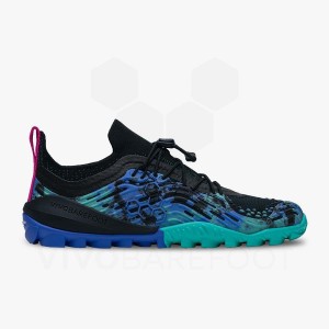 Tenis Trail Running Vivobarefoot Hydra Esc Hombre Azules Negros | MX359RX