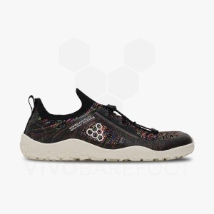 Tenis Trail Running Vivobarefoot Primus Trail Knit FG Hombre Negros | MX368IR