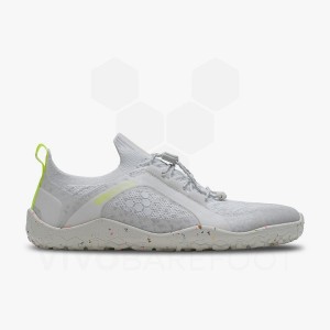 Tenis Training Vivobarefoot Primus Trail Knit FG Mujer Blancos | MX163FU