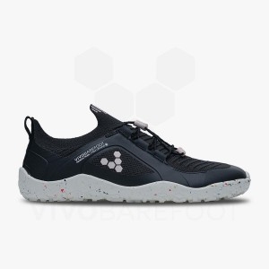 Tenis Training Vivobarefoot Primus Trail Knit FG Mujer Obsidian Rosas | MX162GY