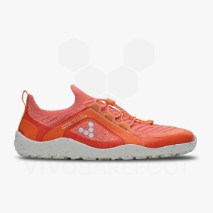 Tenis de Senderismo Vivobarefoot Primus Trail Knit FG Hombre Rojos | MX431XG