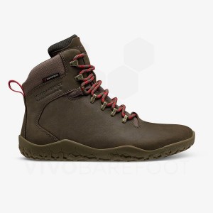 Tenis de Senderismo Vivobarefoot Tracker II FG Mujer Cafes | MX240GY