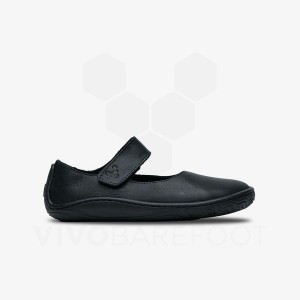 Zapatos Vivobarefoot Addis Wyn Niños Negros | MX059FU