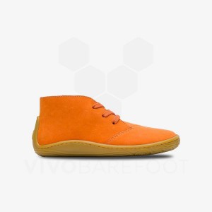 Zapatos Vivobarefoot Gobi Addis Niños Naranjas | MX013ZD