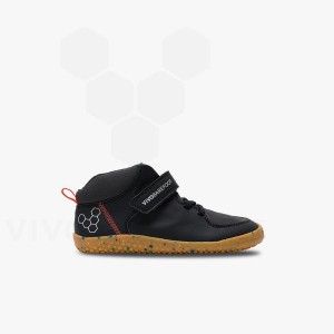 Zapatos Vivobarefoot Primus Ludo Hi Preschool Niños Obsidian | MX032GY