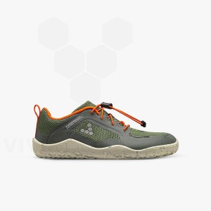 Zapatos Vivobarefoot Primus Trail II FG Niños Verdes | MX024OB