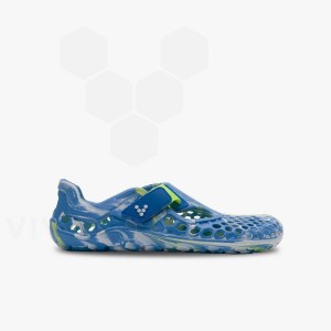 Zapatos Vivobarefoot Ultra Bloom Juniors Niños Azules Turquesa Claro | MX045TL