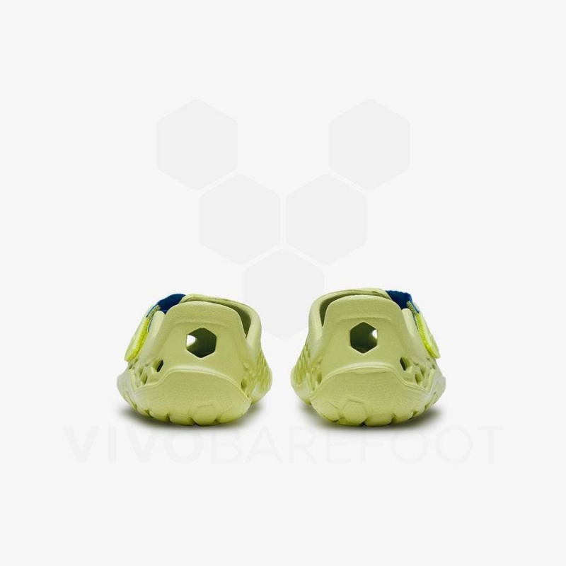 Sandalias Vivobarefoot Ultra Bloom Niños Verdes Claro | MX005HT