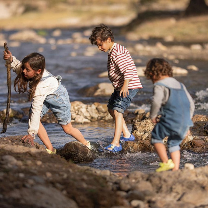 Sandalias Vivobarefoot Ultra Bloom Niños Verdes Claro | MX005HT