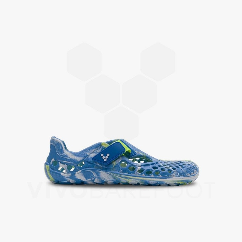 Sandalias Vivobarefoot Ultra Bloom Niños Azules Turquesa Claro | MX004IR