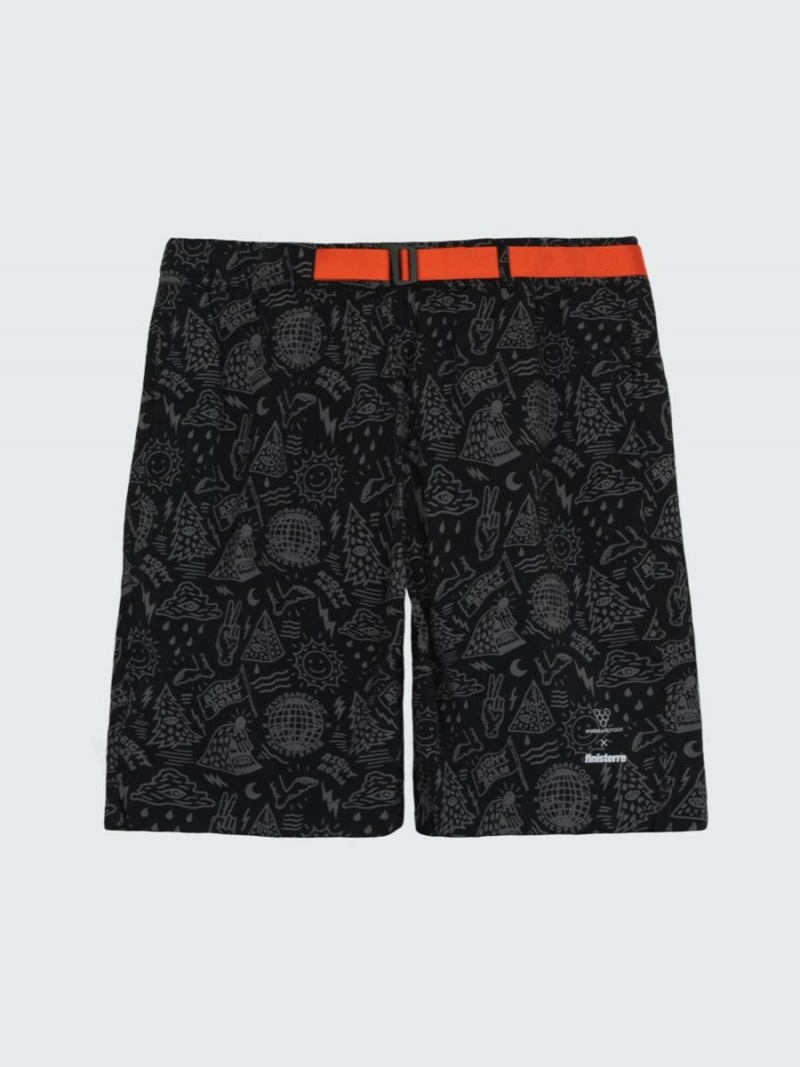 Short Vivobarefoot Finisterre Mujer Negros | MX103NN