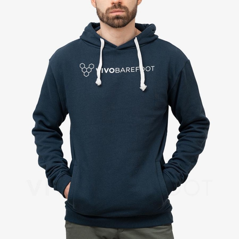 Sudadera con Capucha Vivobarefoot Rapanui Mujer Azul Marino | MX097TL