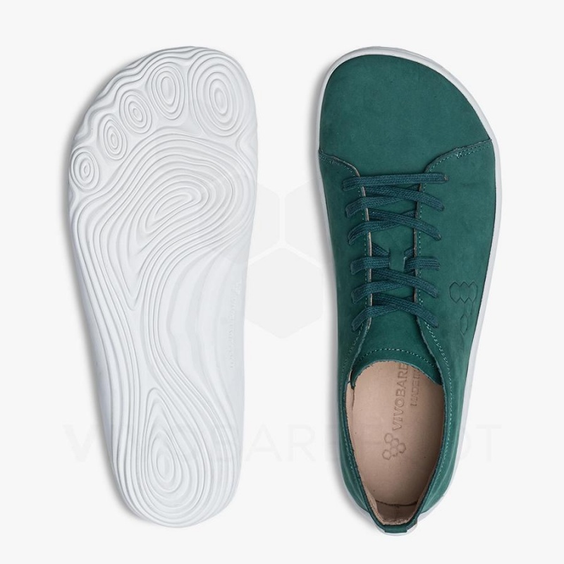 Tenis Lifestyle Vivobarefoot Addis Hombre Verdes | MX312MM