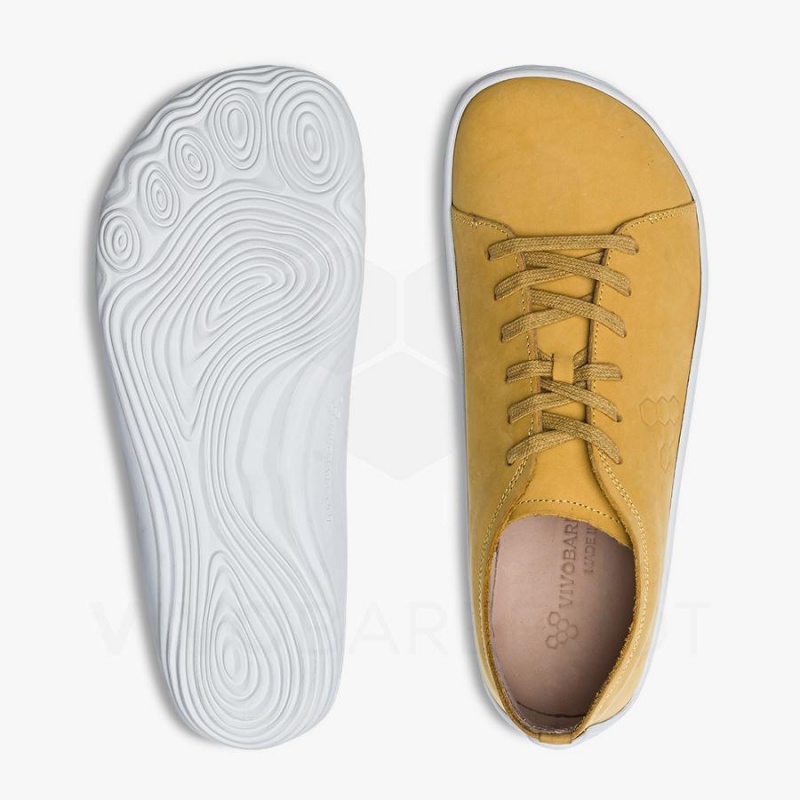 Tenis Lifestyle Vivobarefoot Addis Hombre Moutarde | MX311NN