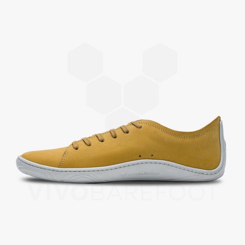 Tenis Lifestyle Vivobarefoot Addis Hombre Moutarde | MX311NN