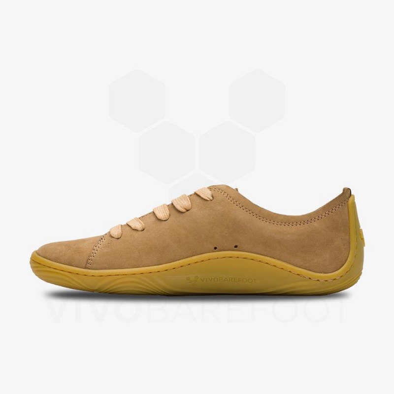 Tenis Lifestyle Vivobarefoot Addis Mujer Beige Marrom | MX140CP