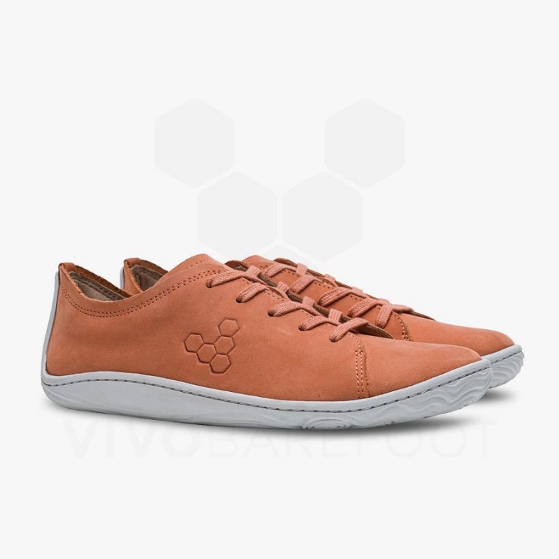 Tenis Lifestyle Vivobarefoot Addis Mujer Naranjas | MX138EI