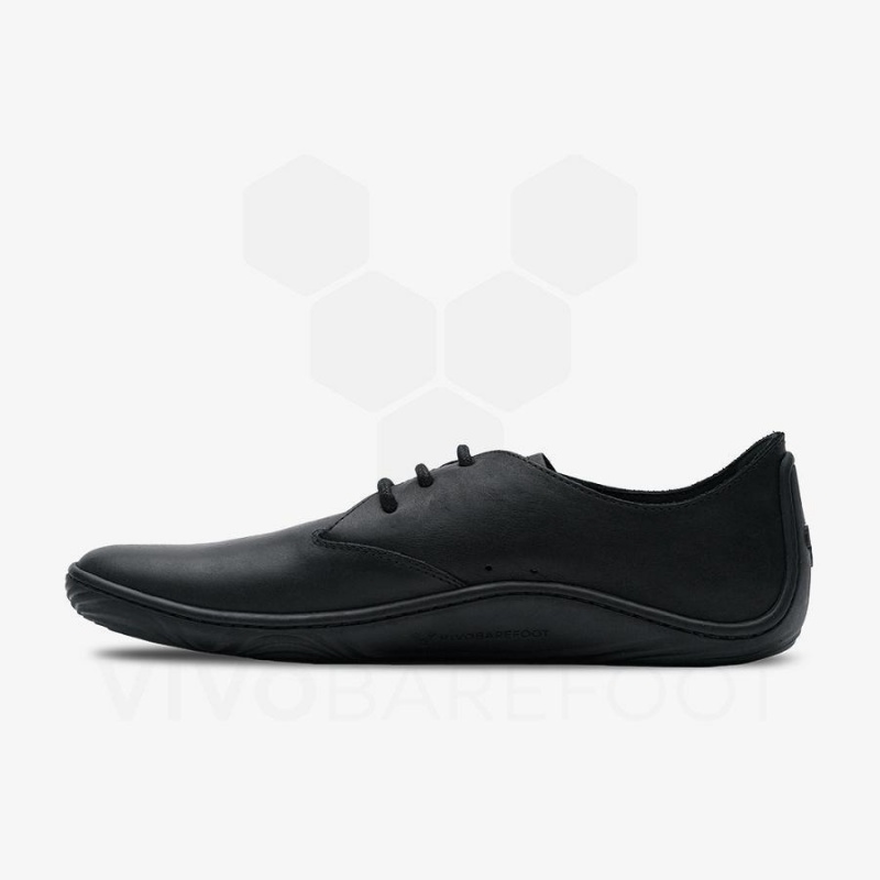 Tenis Lifestyle Vivobarefoot Addis Oxford Hombre Negros | MX297BA