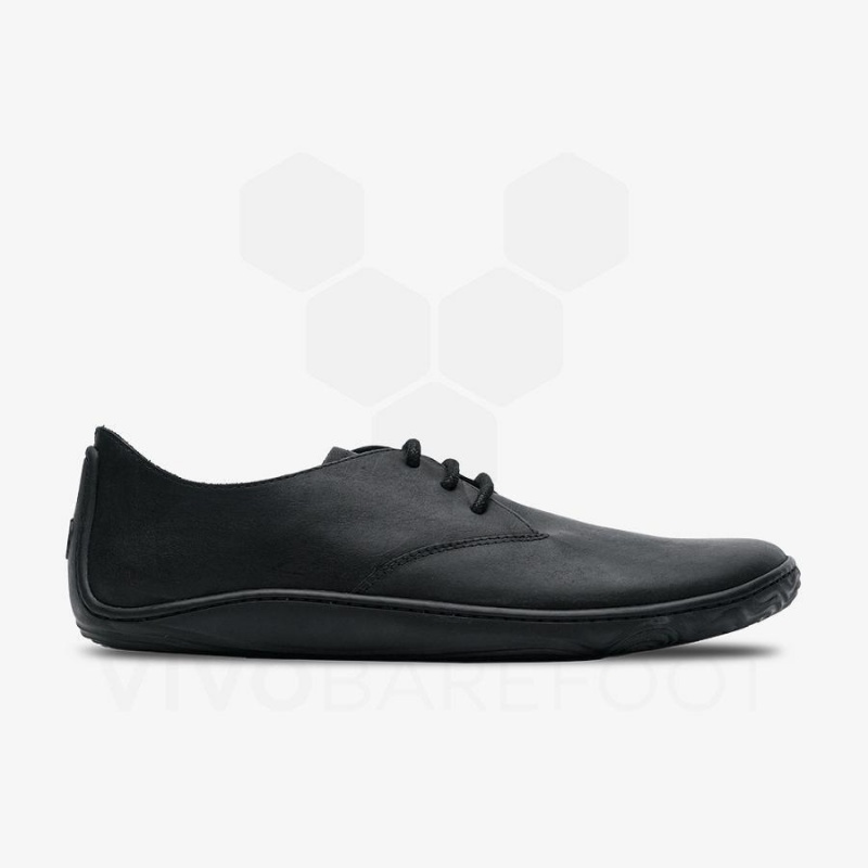 Tenis Lifestyle Vivobarefoot Addis Oxford Hombre Negros | MX297BA