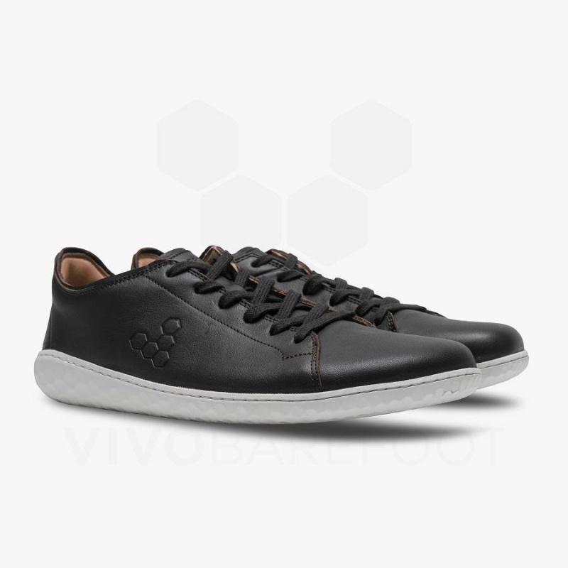 Tenis Lifestyle Vivobarefoot Geo Court III Hombre Negros | MX315JE