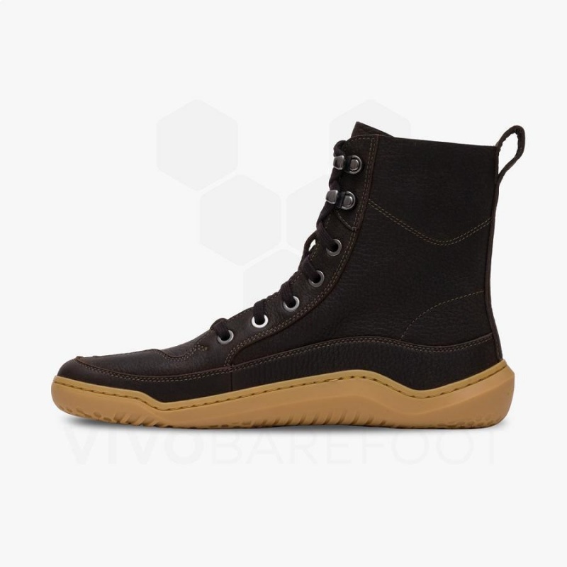 Tenis Lifestyle Vivobarefoot Gobi Boot Hombre Negros | MX320EI