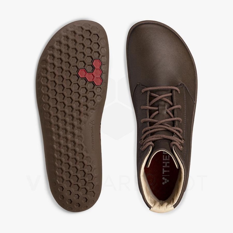 Tenis Lifestyle Vivobarefoot Gobi HI IV Mujer Cafes | MX118YF