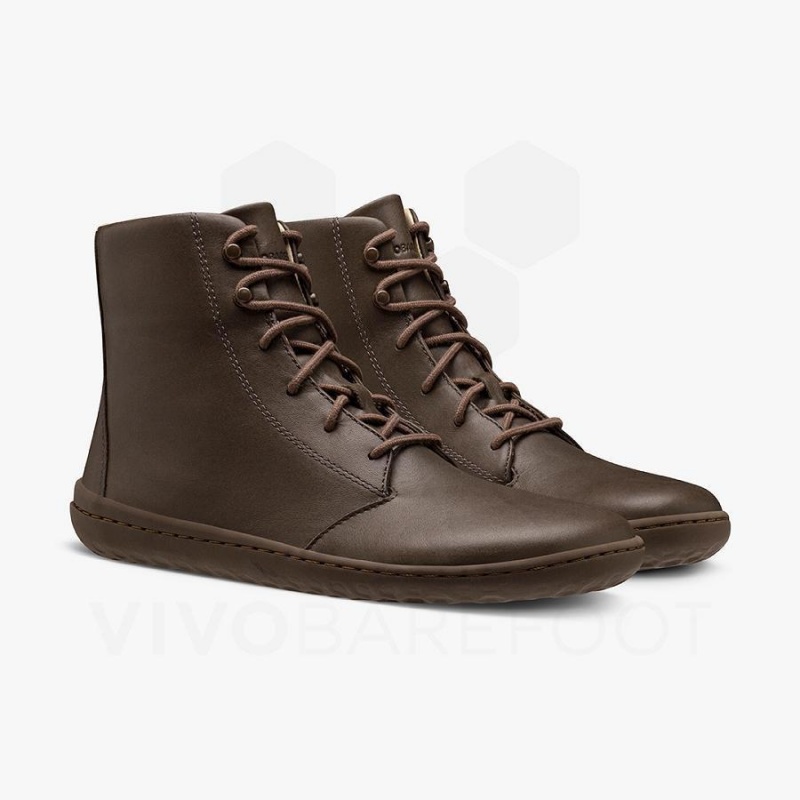 Tenis Lifestyle Vivobarefoot Gobi HI IV Mujer Cafes | MX118YF