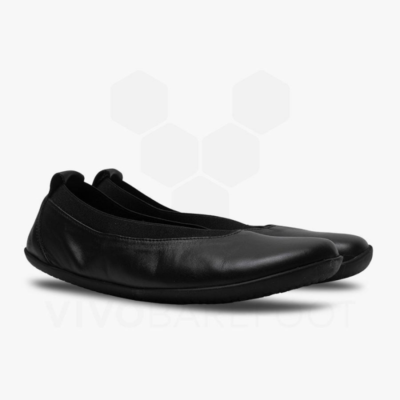 Tenis Lifestyle Vivobarefoot Opanka Ballerina Mujer Obsidian | MX123TL