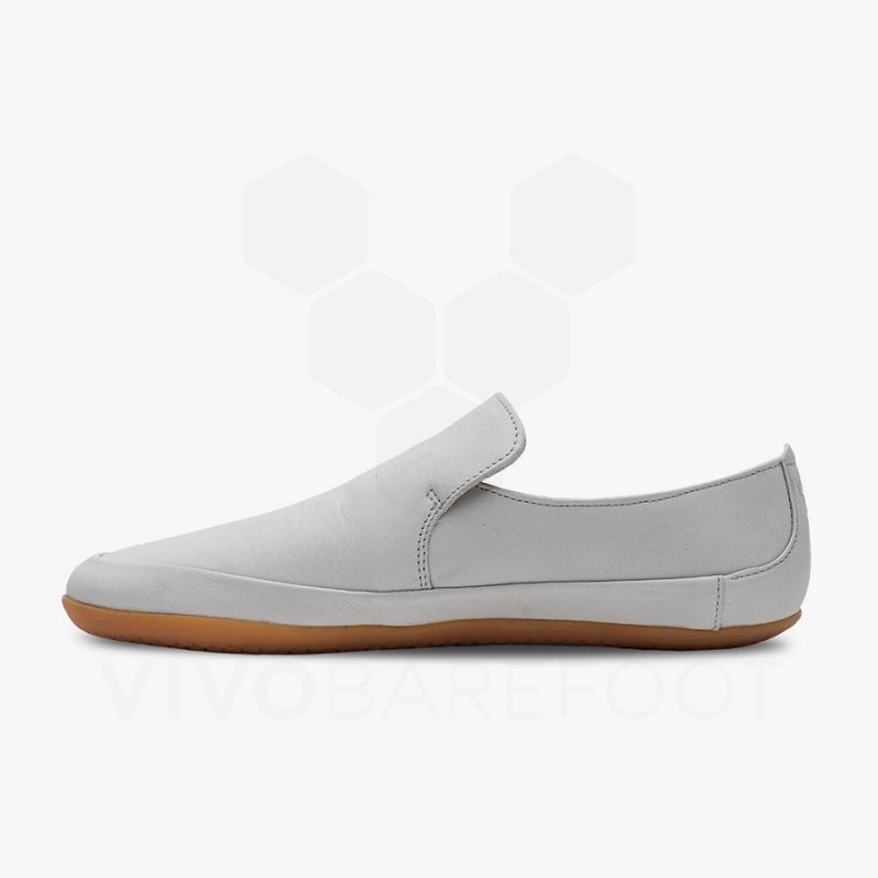 Tenis Lifestyle Vivobarefoot Opanka II Mujer Blancos | MX151RX