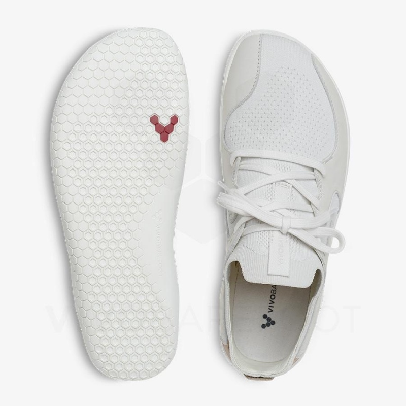 Tenis Lifestyle Vivobarefoot Primus Asana Hombre Blancos | MX308QC