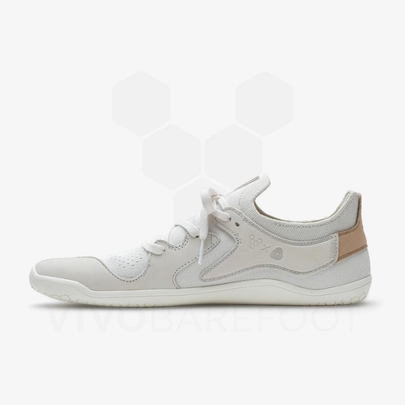 Tenis Lifestyle Vivobarefoot Primus Asana Hombre Blancos | MX308QC