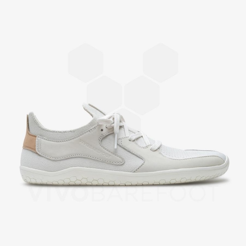 Tenis Lifestyle Vivobarefoot Primus Asana Mujer Blancos | MX137FU