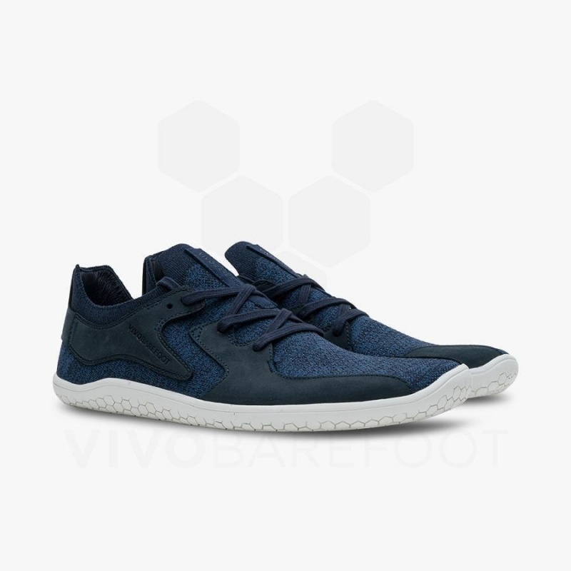 Tenis Lifestyle Vivobarefoot Primus Asana Mujer Azul Marino | MX136GY