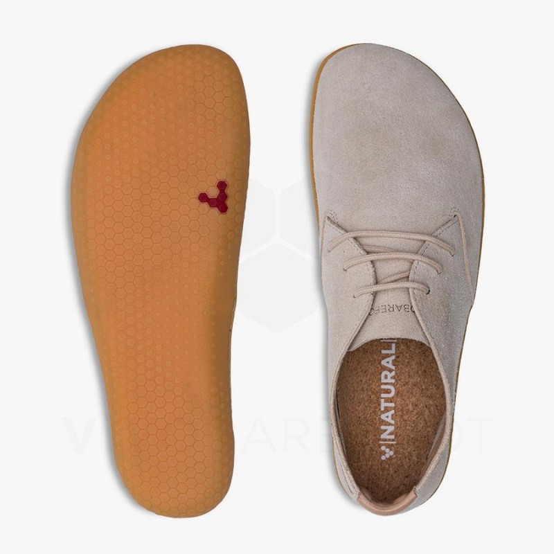 Tenis Lifestyle Vivobarefoot Ra III Hombre Beige | MX309PV