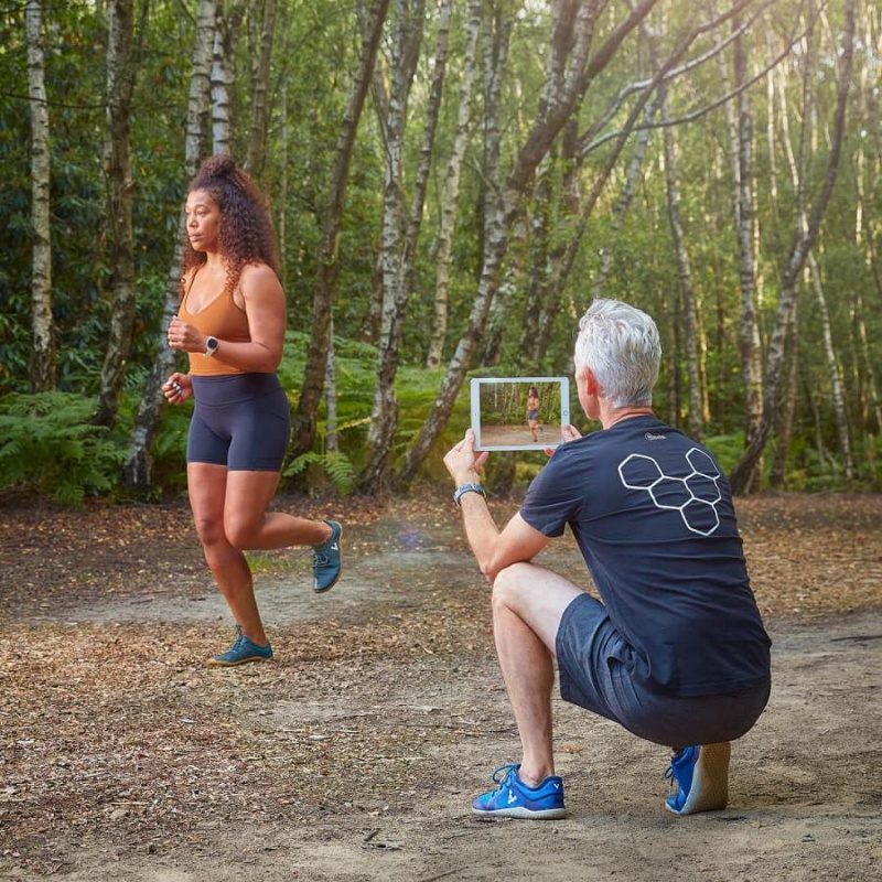 Tenis Para Correr En Carretera Vivobarefoot BAREFOOT RUNNING BUNDLE Mujer Azules | MX222YF