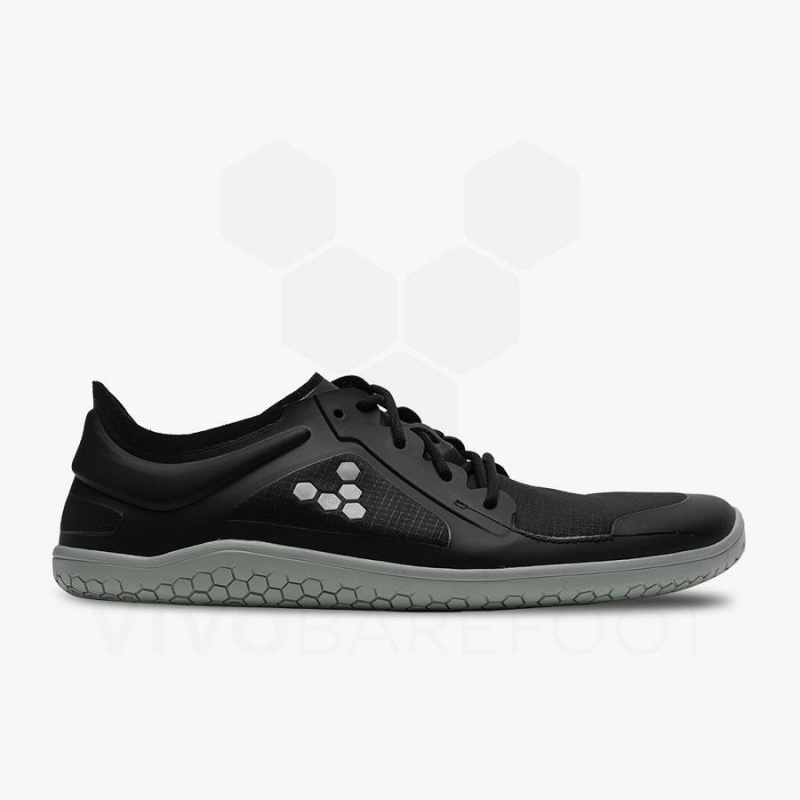 Tenis Para Correr En Carretera Vivobarefoot Primus Lite All Weather Mujer Obsidian | MX209LQ