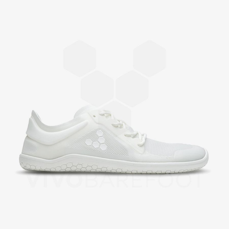 Tenis Para Correr En Carretera Vivobarefoot Primus Lite III Hombre Blancos | MX393JE